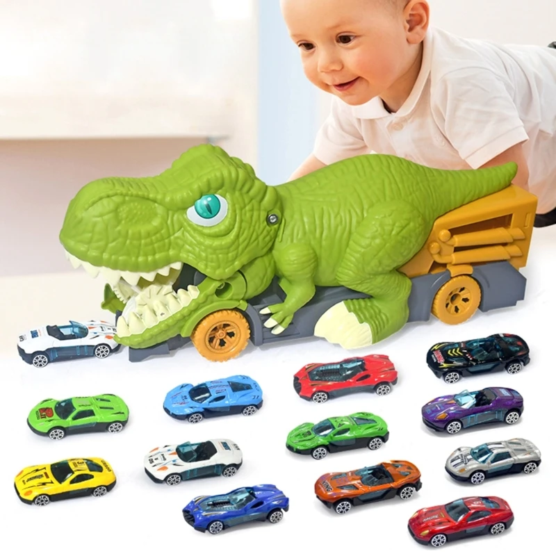 

Динозавр, транспортировочный автомобиль, ласточка, грузовик, игрушечный мини-автомобиль из сплава, игрушка для детей, подарок на день рожде...