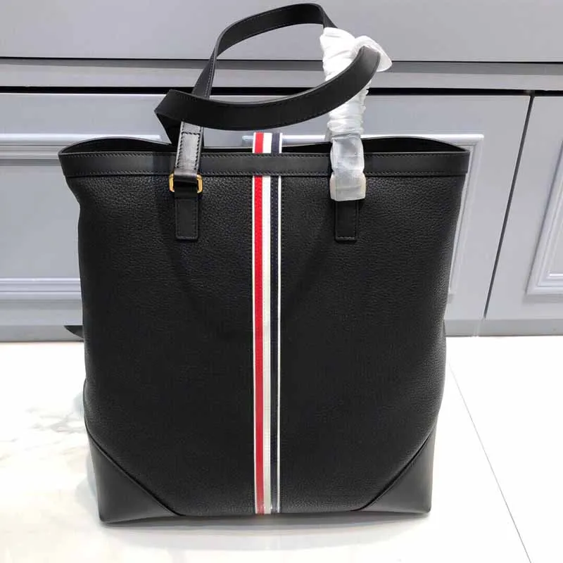 Luxury Designer Handbags Men Business Causal Tote Large Capacity Women Bag Travel TB Brand Soft Leather High Quality Handbags