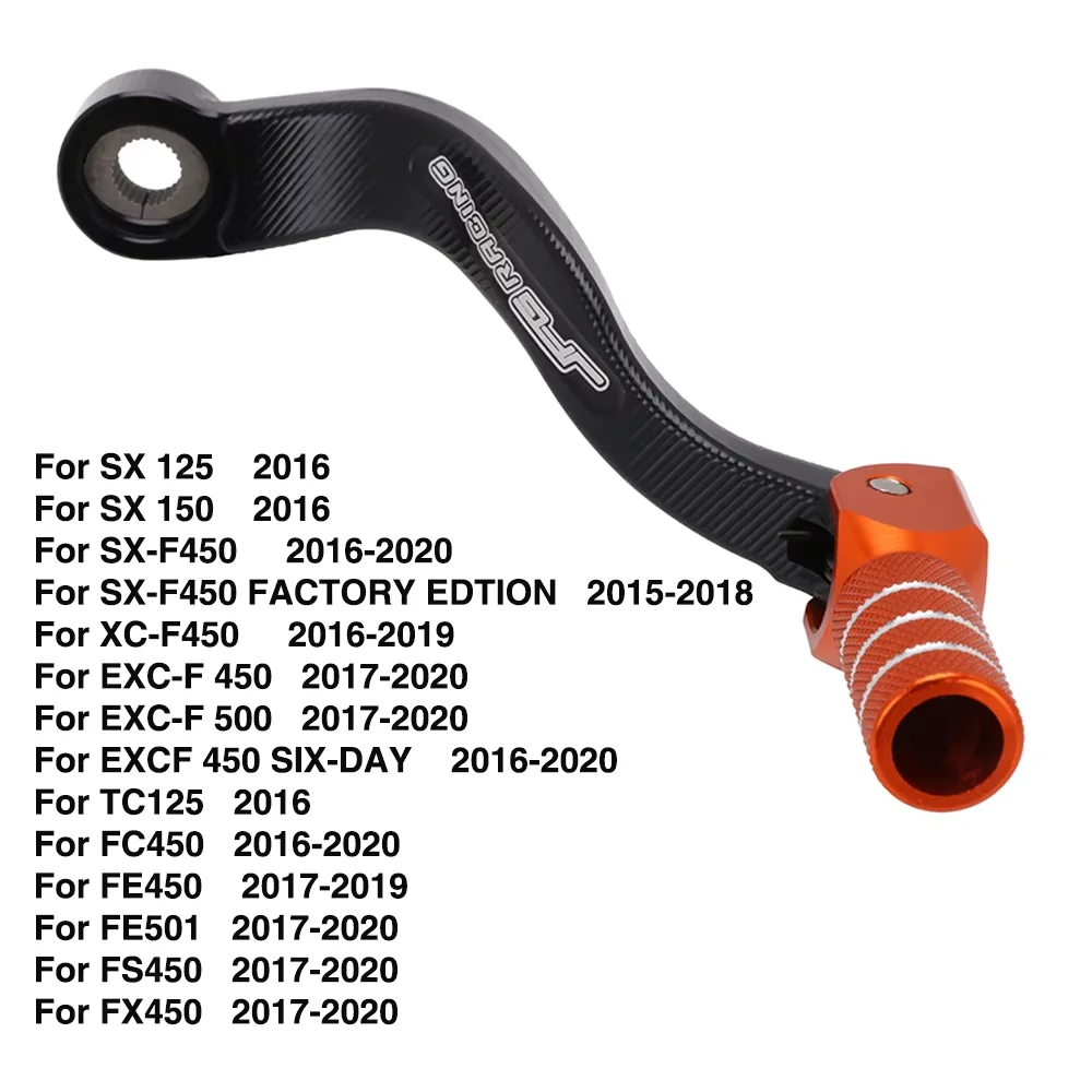 

Для Ktm SX XC XCW SXF XCF XCFW EXCF EXC 125 144 150 200 250 350 450 500 530 Педаль ножного тормоза Наборы педалей рычага переключения передач