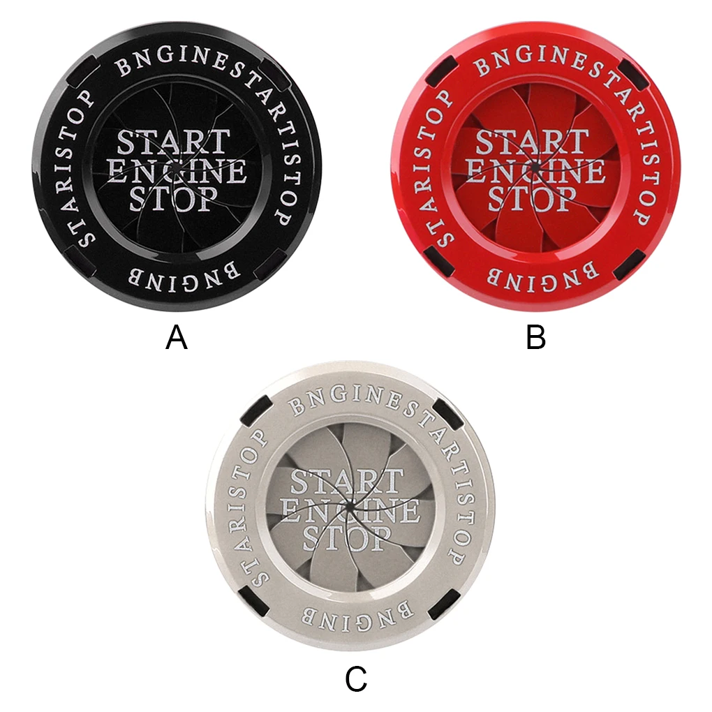 

Aluminium Alloy Automobile Engine Button Cover Removable Decorative Cap