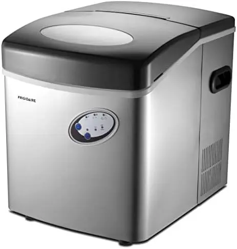 

Extra Large Ice Maker, Stainless Steel, 48 lbs per day