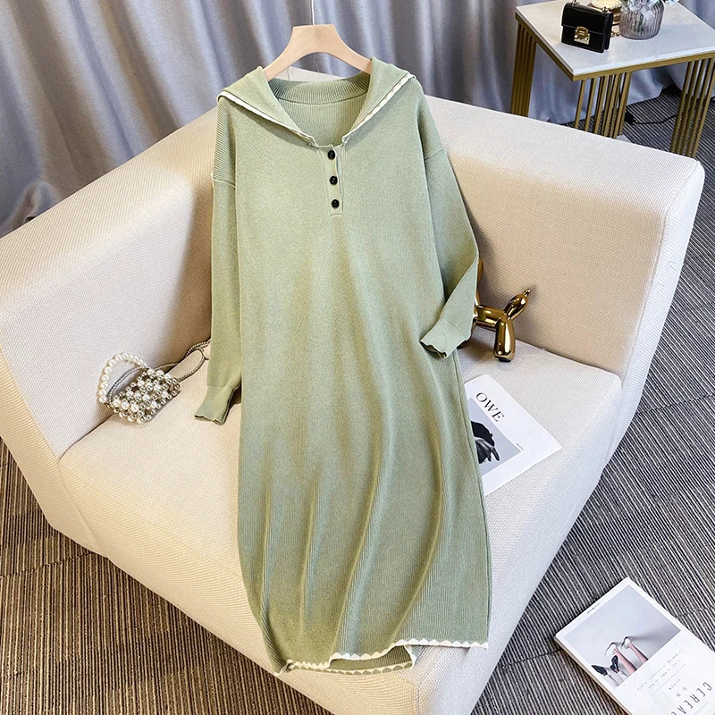 2024 черное винтажное корейское платье миди в стиле Хепберн осенне-зимние