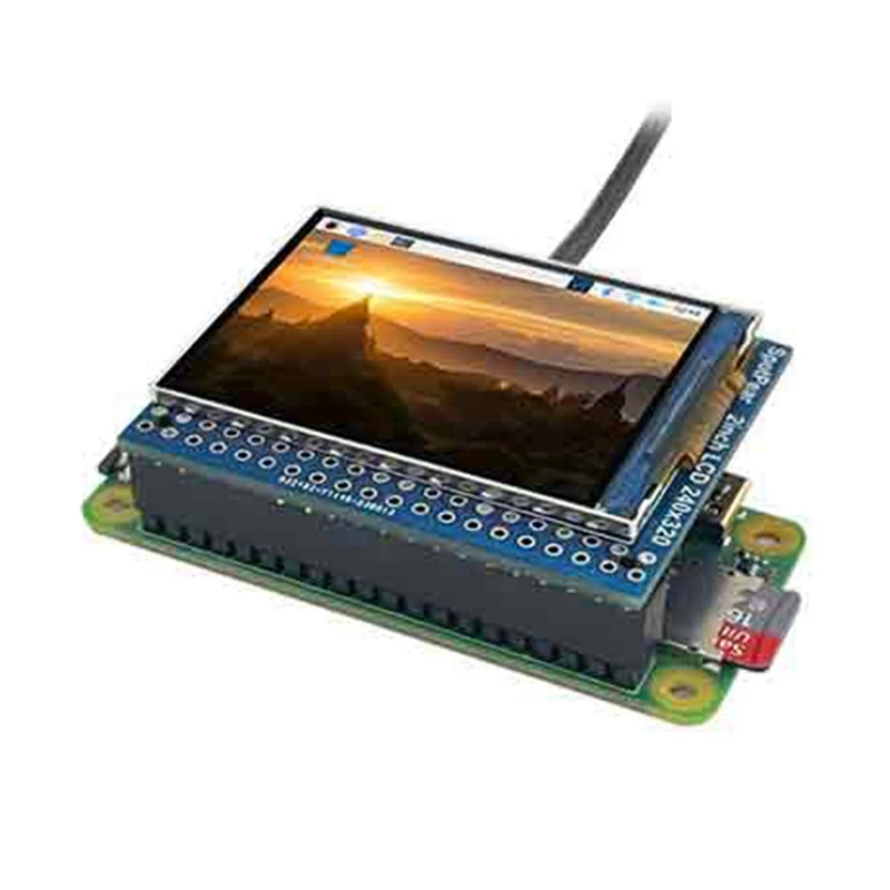 1 шт. для Raspberry Pi 2-дюймовый ЖК-экран IPS 240X320 Встроенный динамик Поддержка