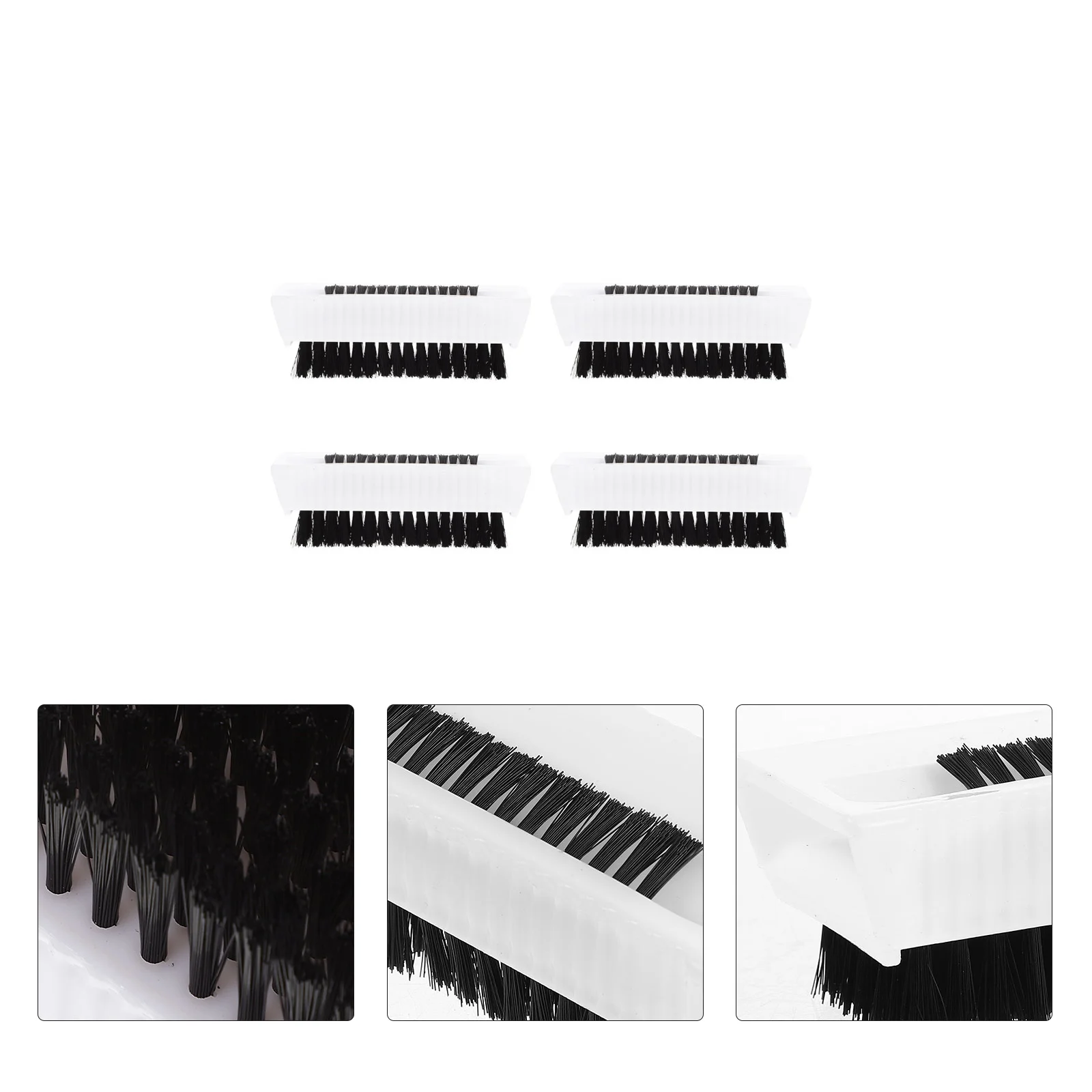 

4Pcs Hand and Nail Brushes Nail Brushes Finger Brushes Nail Finger Cleaning Brushes Tools