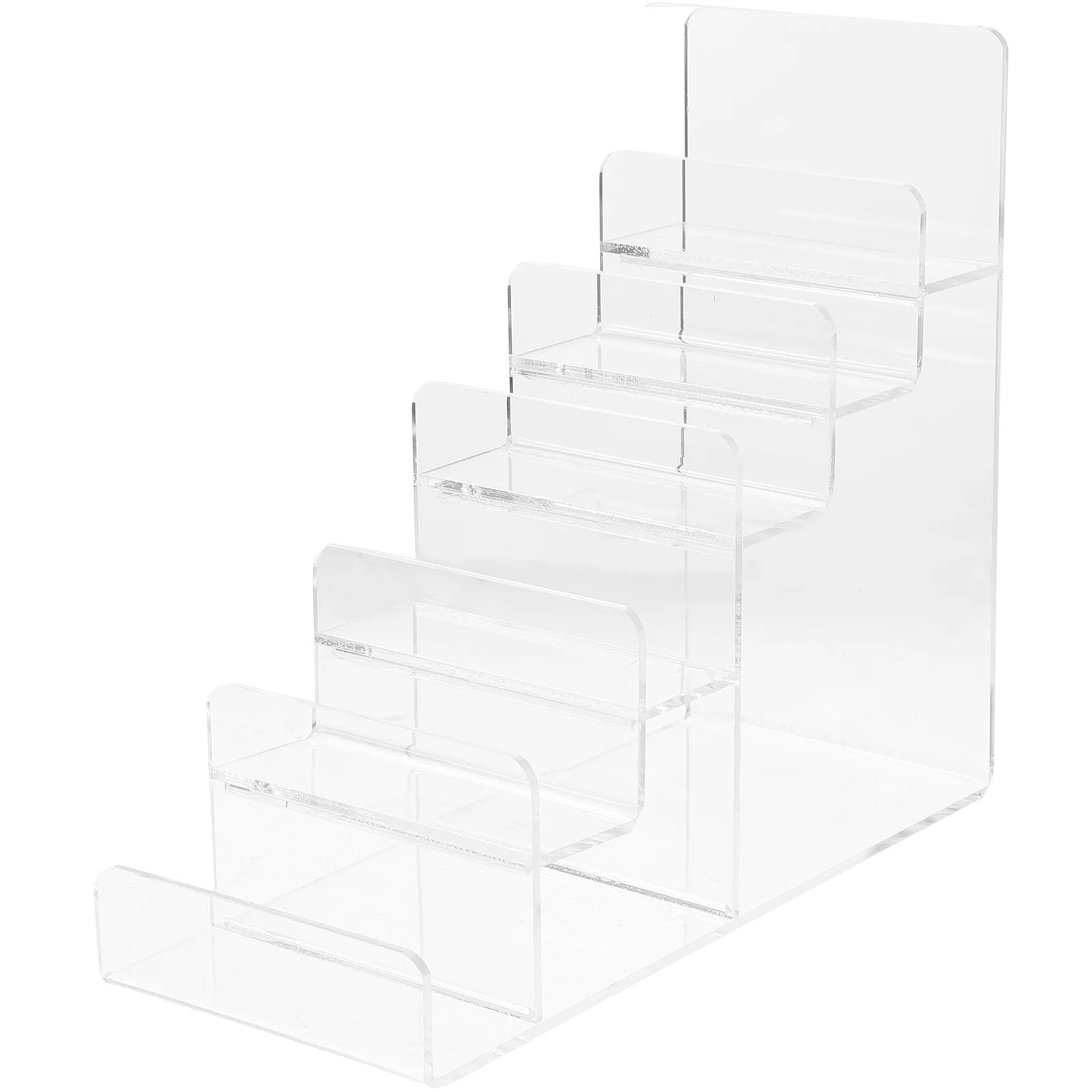 

Acrylic Glasses Storage Rack Retail Purse Storage Shelf Wallet Holder Rack Stand Perfume Display Risers Jewelry Showcase Stand