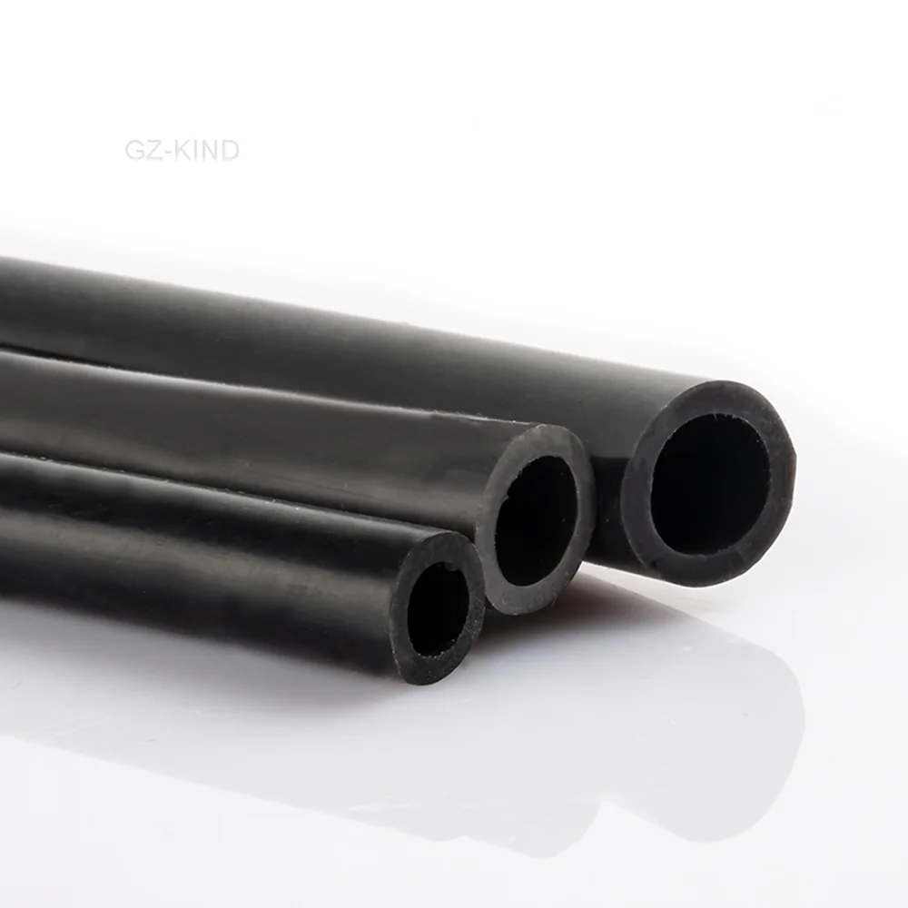 

1/2/3/5/10M 2-25mm Inner Diameter Nitrile Rubber Smooth Fuel Pipe Gasoline Oil Diesel Pipe Flexible Pipe Black NBR Pipe