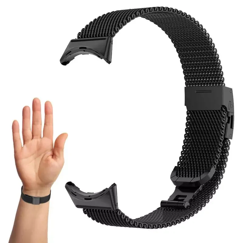 

Metal Strap For Google Pixel Watch Band Adjustable Stainless Steel Bracelet For Google Pixel Smart Watch Accessory