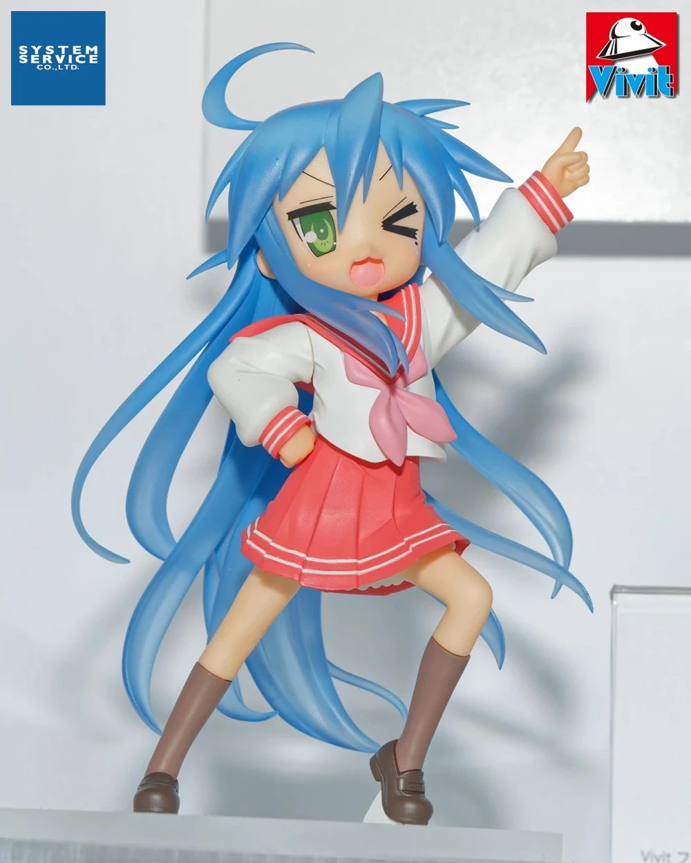 Фото Системные сервисные фигурки Vivit Lucky Star: Изуми Коната, Такара Миюки, Хираги Кагами, Хираги Цукаса — милые аниме-фигурки для школы №3