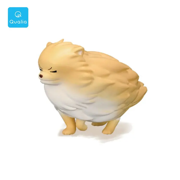 Капсульная игрушка QUALIA Gachapon ветер животные поднимающаяся фигурка украшение для