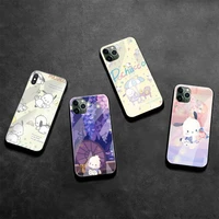 cartoon pochaccos phone case tempered glass for iphone 13 12 mini 11 pro xr xs max 8 x 7 plus se 2020 cover