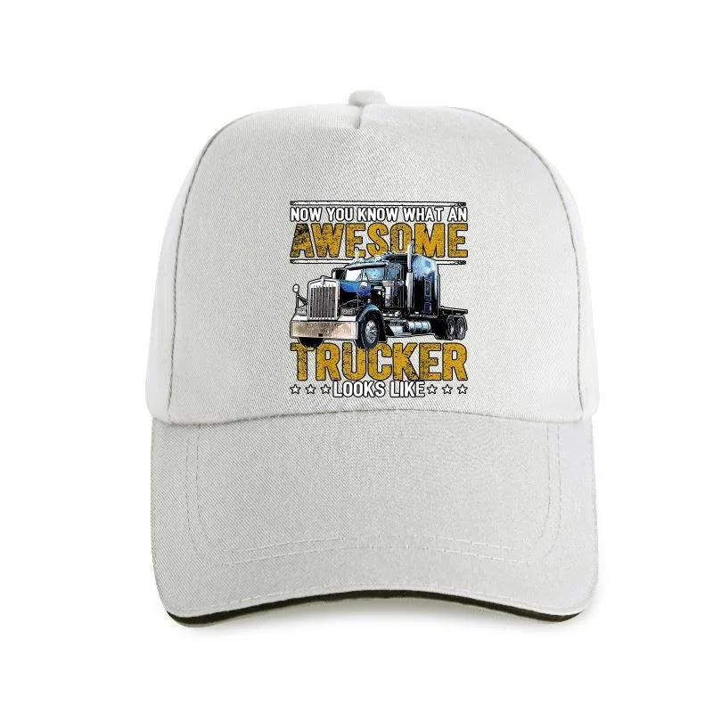 

Awesome Trucker Big Rig Semi-Trailer Truck Driver Gift Men Baseball cap
