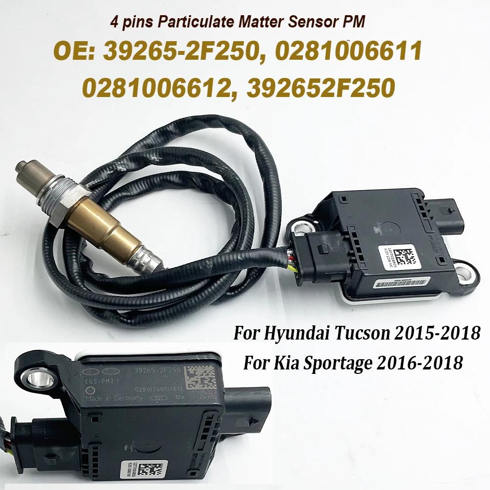 Новый 39265-2F250 для Hyundai Tucson Kia Sportage датчик твердых частиц 5 проводов 4 контакта PM