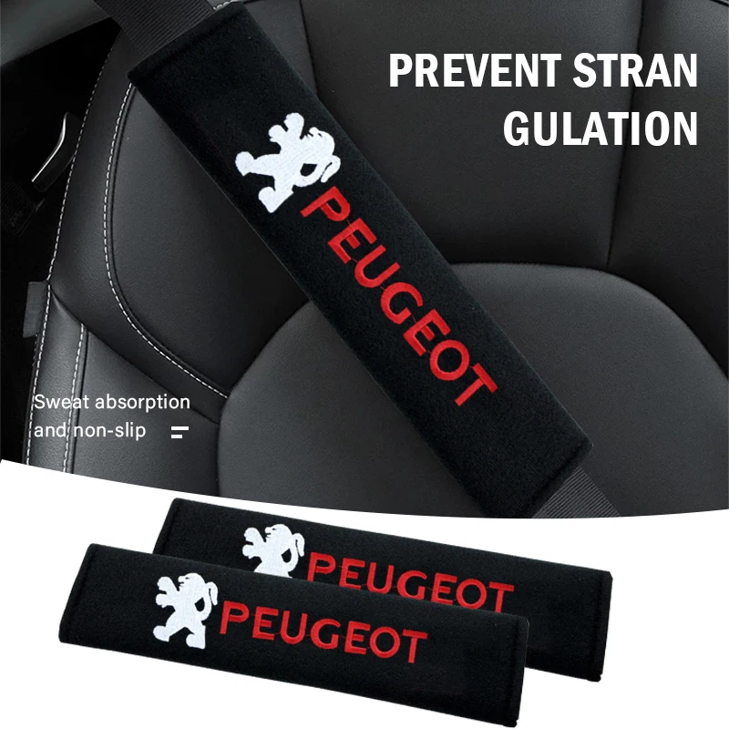 2 шт. автомобильный Стайлинг ремень безопасности плечевой подушка чехол для