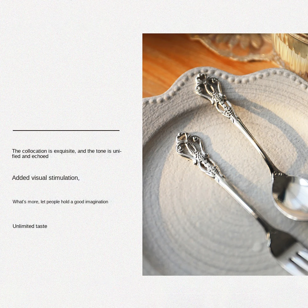 1/2/3 шт. набор ложек и вилок из нержавеющей стали