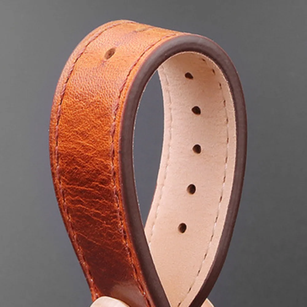 18mm Leather Watch Band For Casio AE1200 AE1300 A158 A159 A168 Water-proof Vintage Strap For Men Women Durable Belt Bracelet