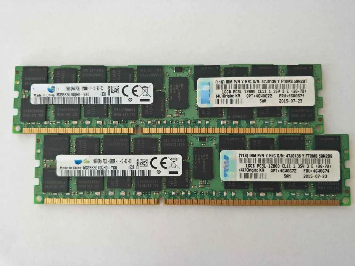 

RAM 46W0672 46W0674 16G X3400 X3500 X3650 M2 M3 M4 Server Memory