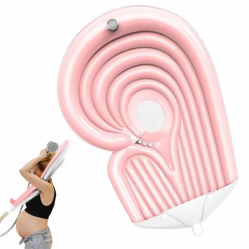 

Inflatable Rinse Basin Inflatable Basin For Hair Washing Lightweight Inflatable Washing Station For Seniors Bedridden Pregnant