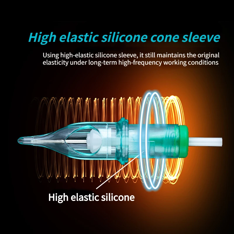 

20 Pcs Cartridge Tattoo Needles RS For Tattoo Machine Pen Permanent Makeup Professionals Disposable Sterile Accessories Supplies