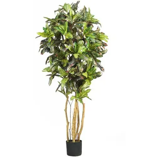 

Plastic/Polyester Croton Artificial Tree