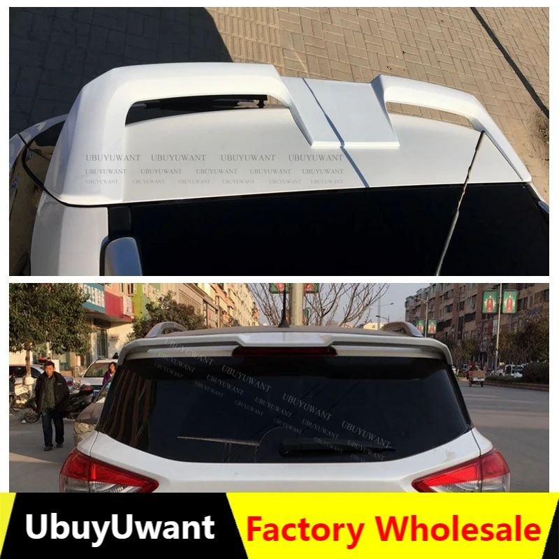 

Задний спойлер для Ford Escape Kuga 2013-2015, высококачественный задний спойлер из АБС-пластика, грунтовка «сделай сам», любой цвет, спойлер для Escape Kuga