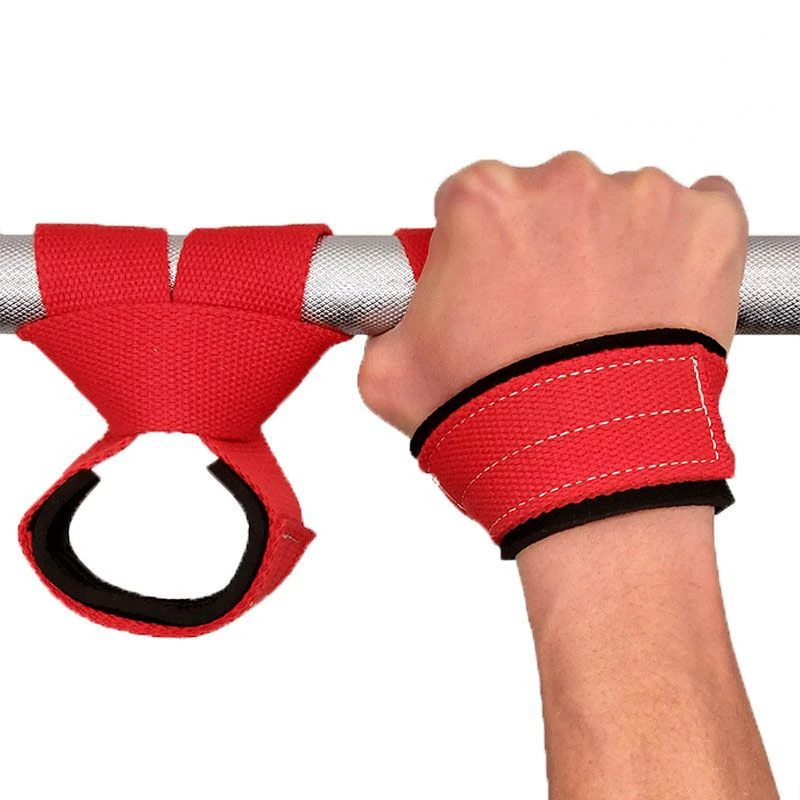 

Gym Straps Lifting Training Fitness Anti-slip Straps Wraps Deadlift Wrist Fitness Belt Booster Barbell Belt Auxiliary Hand