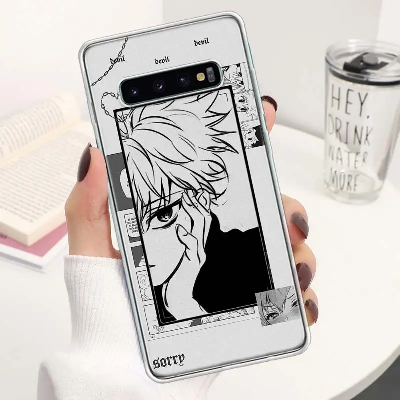 Чехол Hunter X Killua для телефона Samsung Galaxy S23 S22 S21 S20 Ultra FE S10 Plus S10E S9 S8 + S7 Edge Lite мягкий чехол