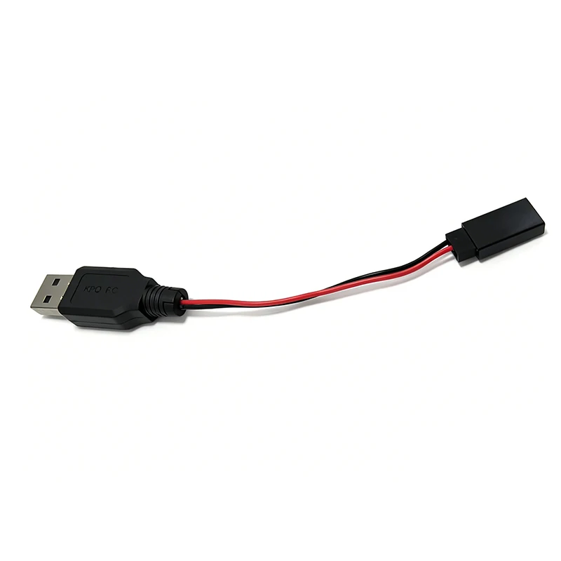 Фото 2 шт. USB-кабель для зарядки литиевых аккумуляторов 3.7V с разъемами JST/SM/Futaba для радиоуправляемых дронов и квадрокоптеров №3