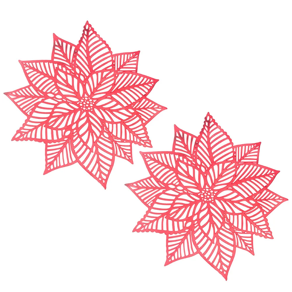 

Coaster Christmas Placemat Coasters Holiday Glasses Mug Tea Coffee Beverage Cup Table Dinner Decoration Bar Festive Bottlebeer