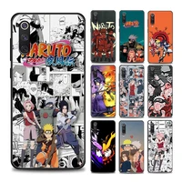 naruto sasuke kakashi sakura anime phone case for xiaomi mi 9 9t pro se mi 10t mi a2 lite cc9 pro note 10 pro 5g soft silicone