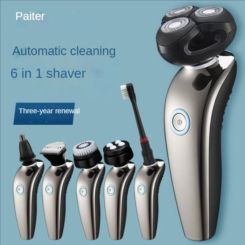 Enlarge 6 in 1 Electric shaver for men Machine shaving machine for men Trimmer beard trimmer Men electric razor shaver for men