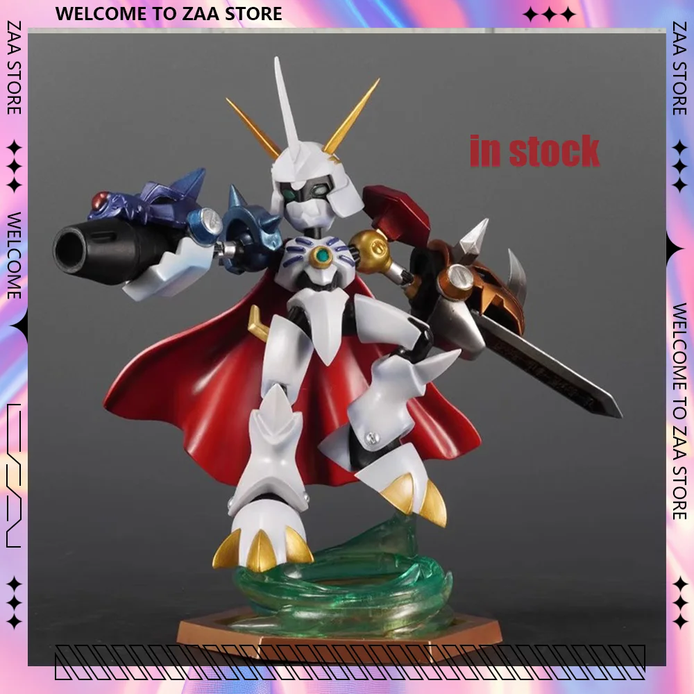 Новинка в наличии Digimon Adventure Omegamon Аниме Фигурка Gk 25 см ПВХ Цифровой Монстр Q Версия