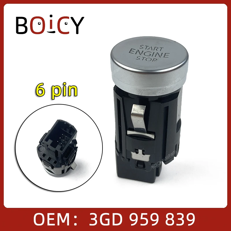 Кнопка включения и остановки двигателя BOICY для VW Passat B8 CC 3GD959839 3GD 959 839 3GD959839WZU