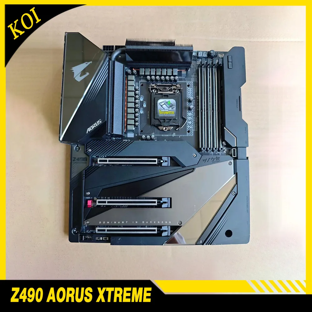 Для G-i-g-a-b-y-t-e 1200pin Z490 E-ATX 3xM.2 SATA USB 3.2 Gen WiFi ЦАП Материнская плата AORUS XTREME