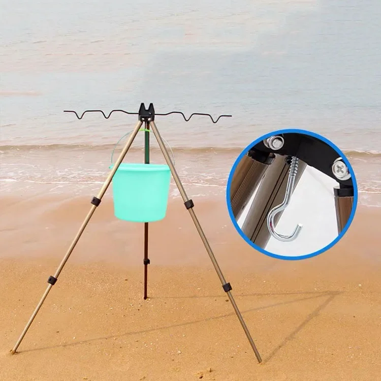 Портативная стойка из алюминиевого сплава для удочек морской рыбалки оптом