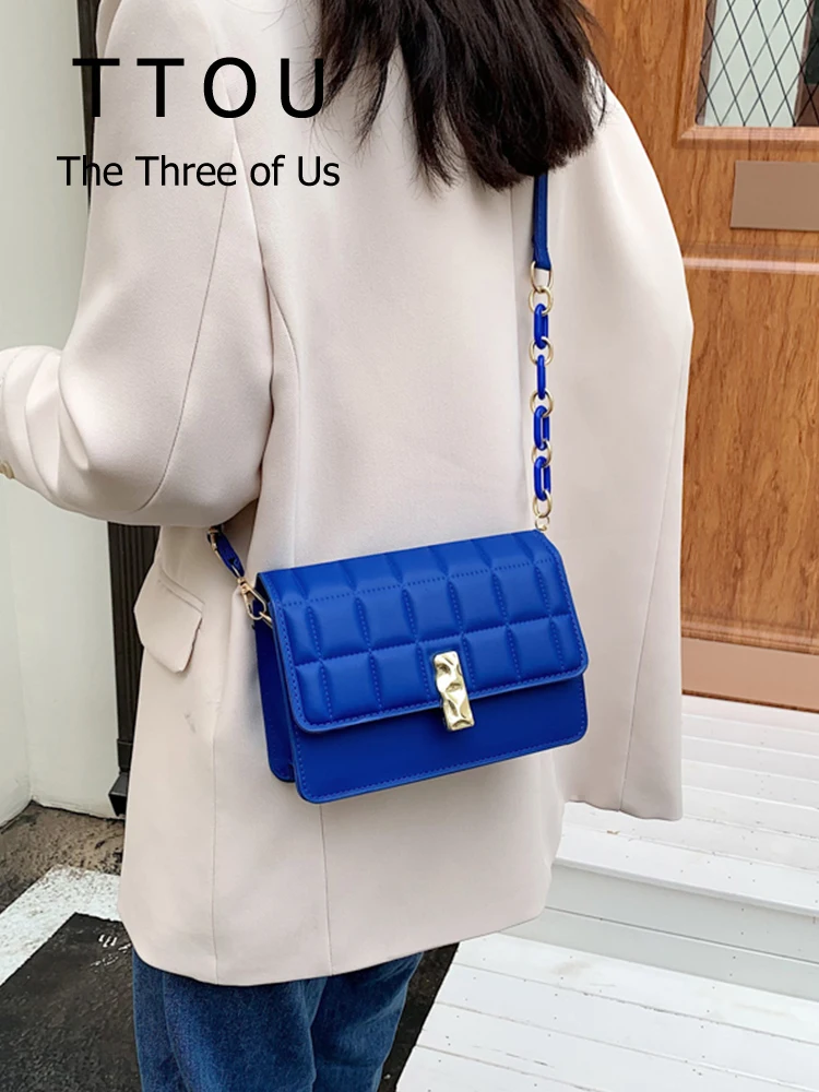 

Модные новые женские сумки-мессенджеры в клетку из искусственной кожи, женские сумки через плечо для женщин, женские сумки высокого качеств...