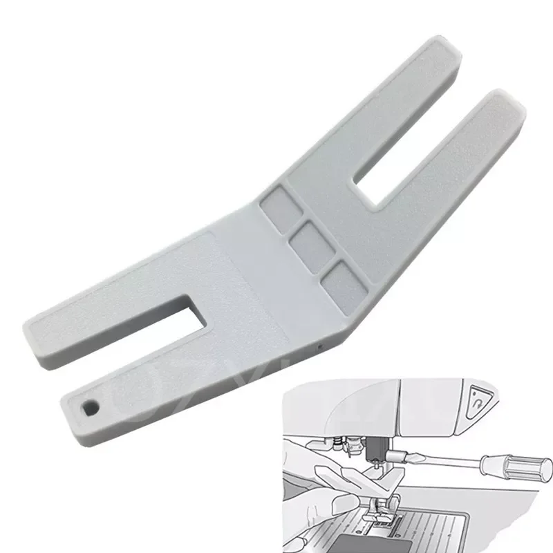 

1 Pcs Clearance Plate / Button Reed Presser Foot clearance plate hump jumper- for Viking sewing Machines # 413105601 5BB5029