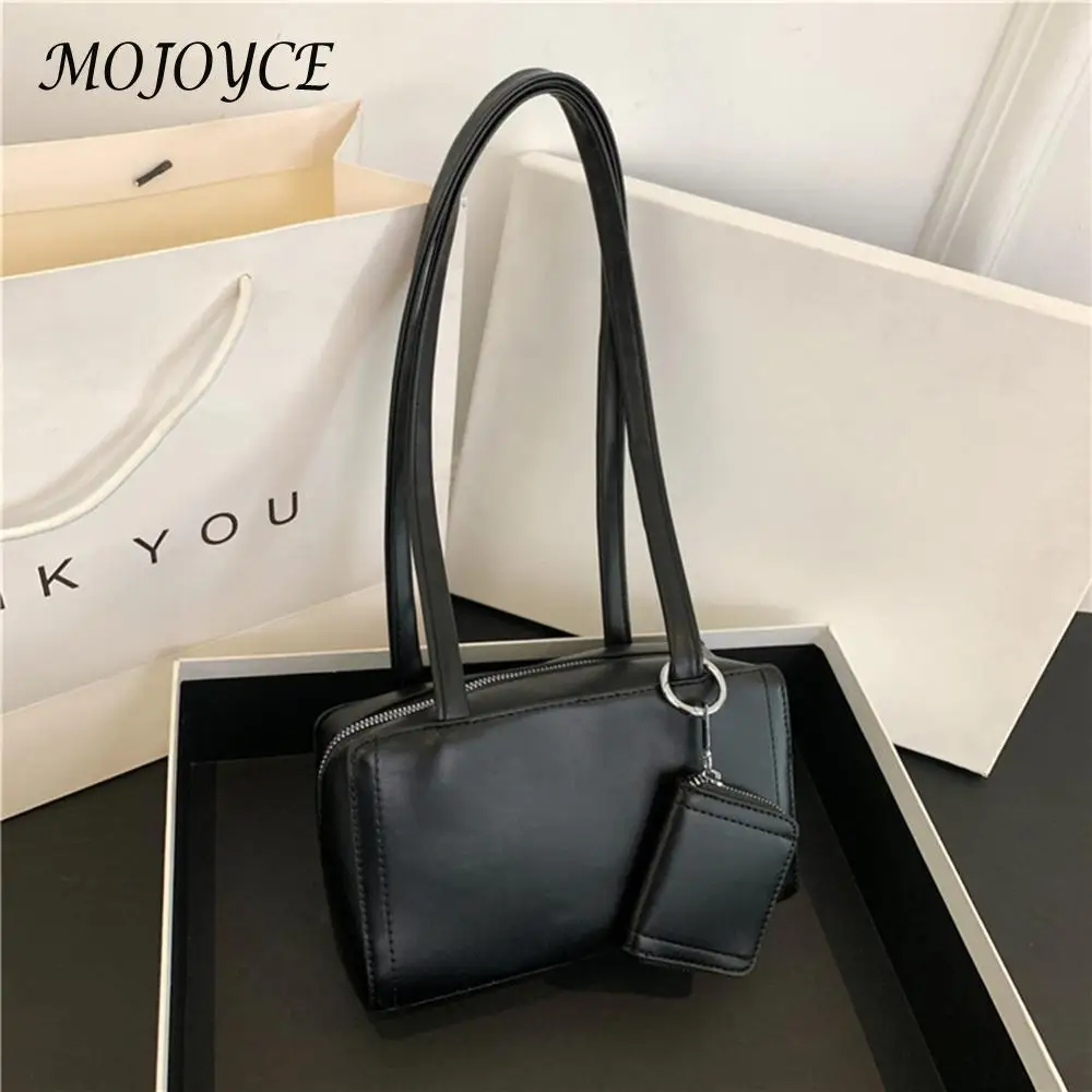 Стильная женская модная сумка через плечо из искусственной кожи с повседневной