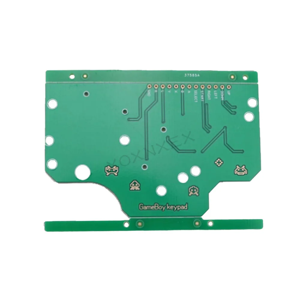 1 объектив + PCB DMG GB пластиковая кнопка A B и Кремниевая для выбора пуска резиновая