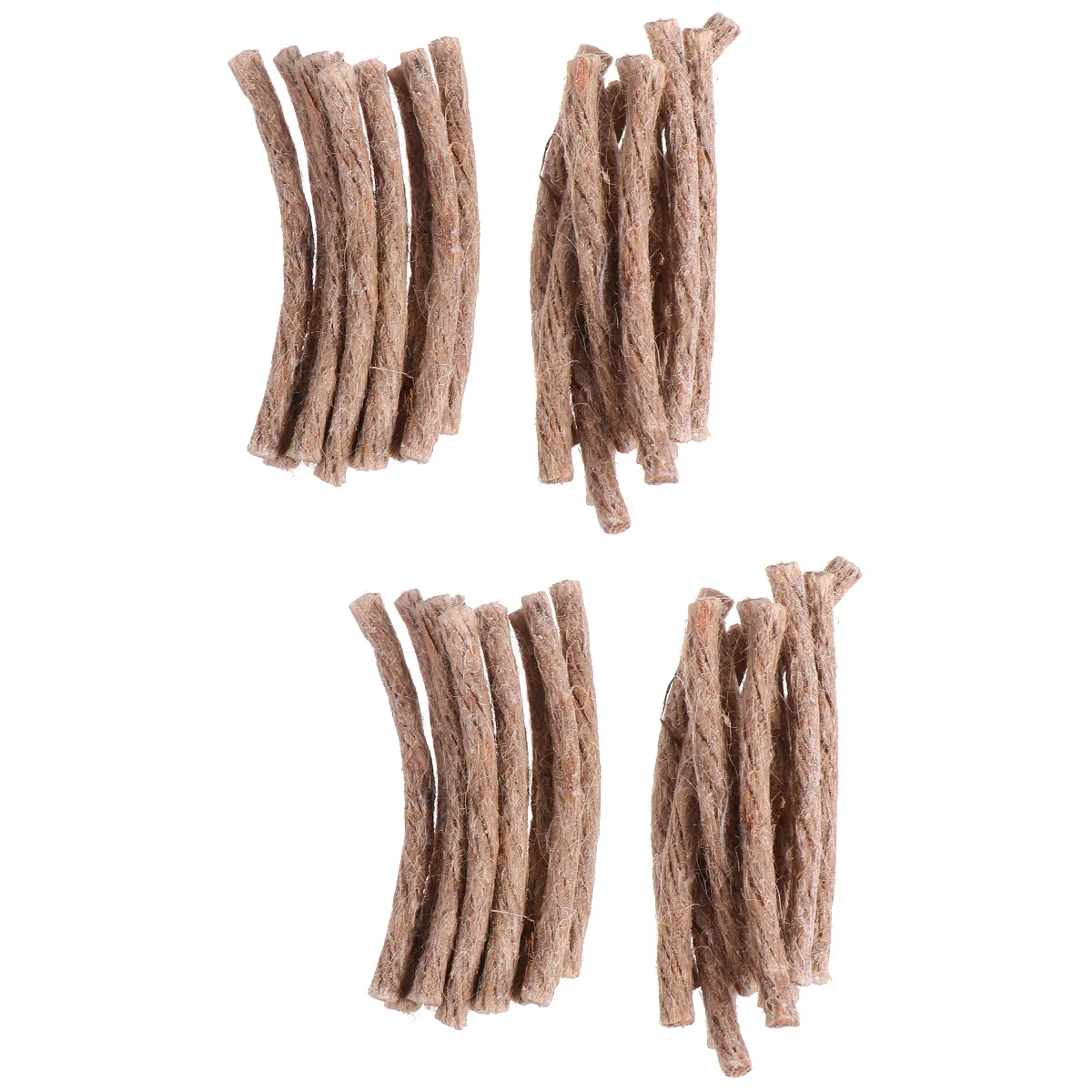

40 Pcs Suite Kindling Travel Lighters Fire Starting Rope Wick Cord