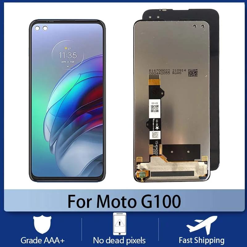 

Original For Motorola Moto G100 Mobile Phone Screen Tela For Moto Edge S LCD Display XT2125 XT2125-4 Touch Screen Digitizer