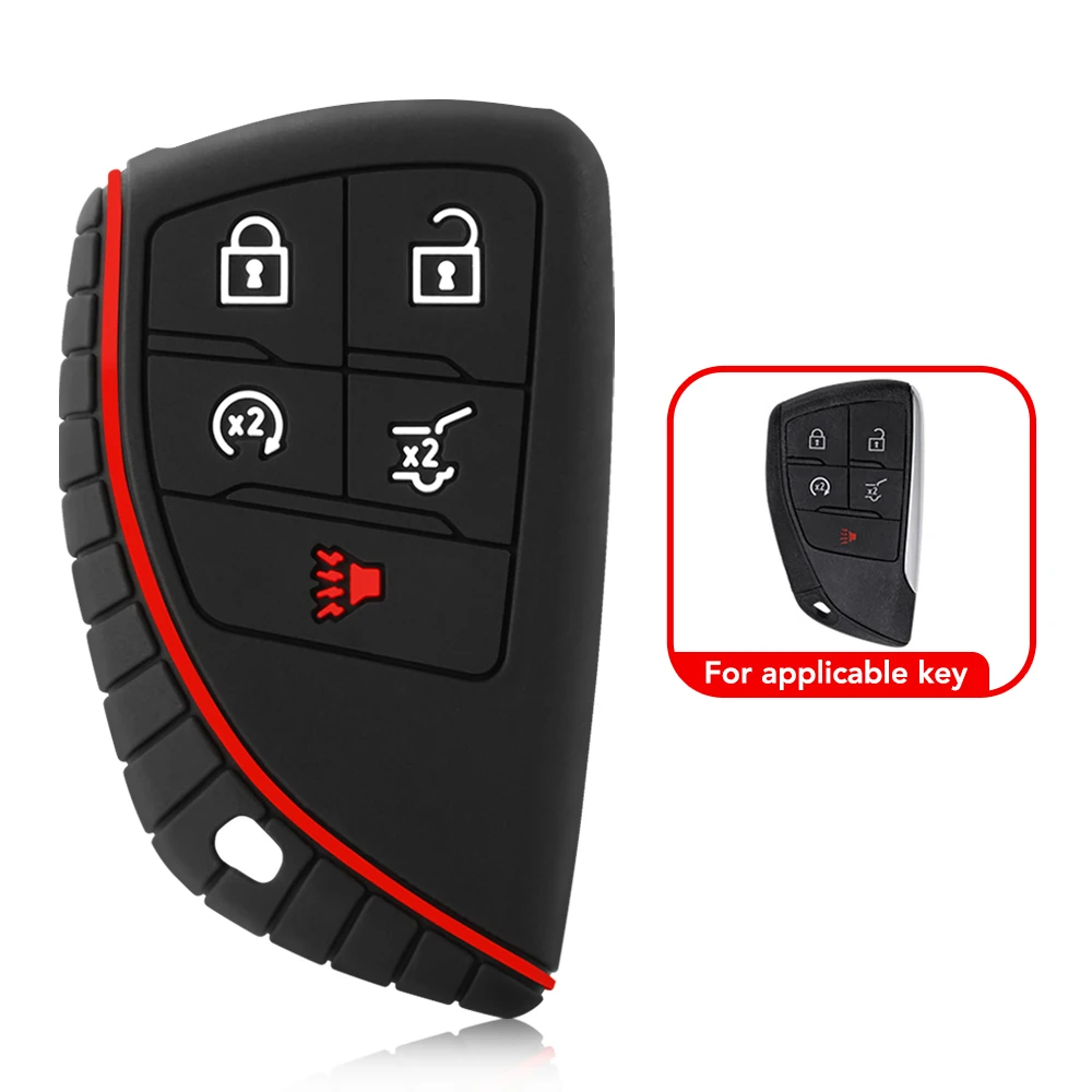

Чехол для автомобильного ключа, чехол для Chevrolet Tahoe Suburban для GMC Yukon для Buick ENVISION S Plus Avenir 2020-2025
