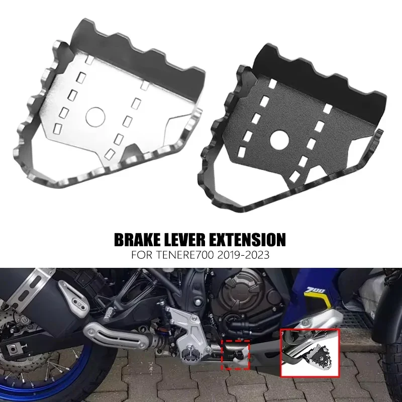Удлинитель рычага тормоза мотоцикла аксессуары для YAMAHA Tenere700 TENERE 700 XTZ Tenere Rally