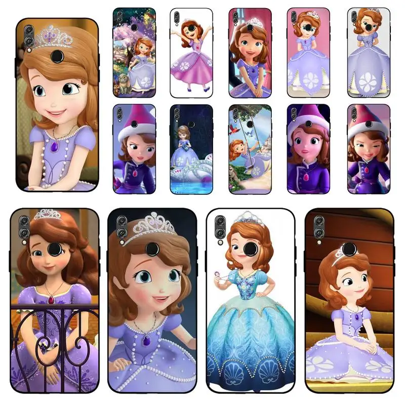 

Disney Sofia Phone Case for Huawei Honor 10 i 8X C 5A 20 9 10 30 lite pro Voew 10 20 V30