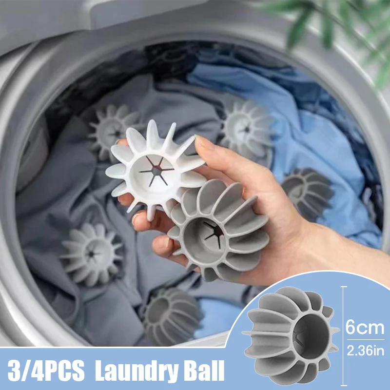 

Silicone Laundry Ball Decontamination Anti-Tangle Used In Washing Machines To Prevent Clothes From Knotting Clean Washing Ball