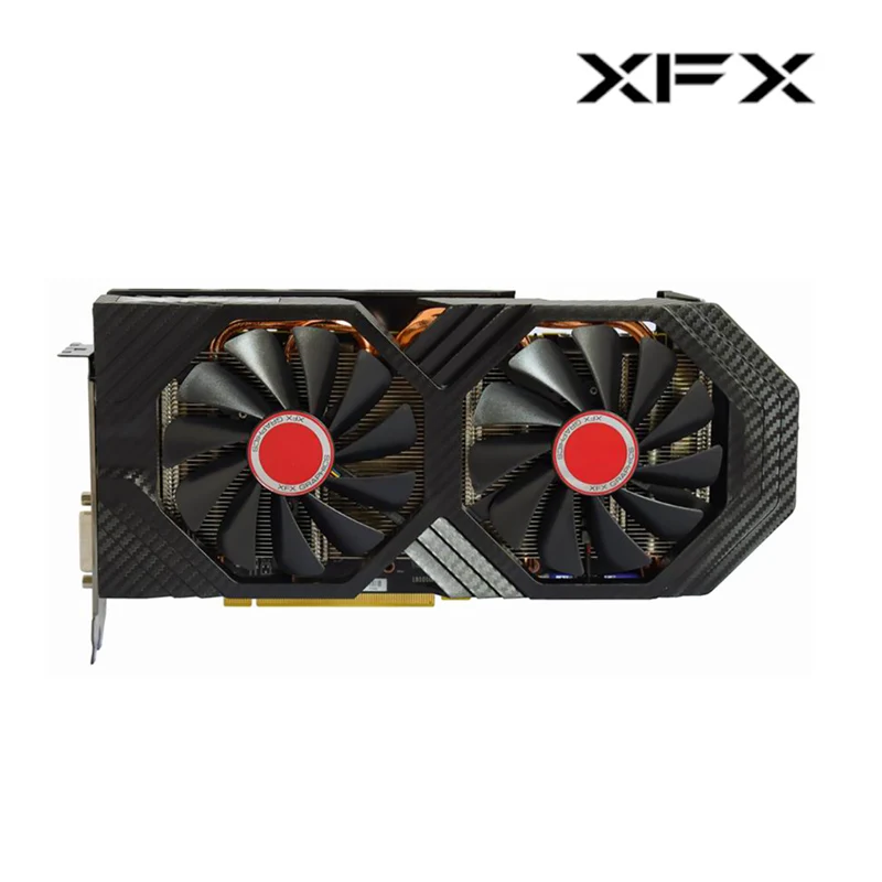 XFX RX 570 580 590 4 ГБ 8 видеокарты AMD Radeo GDDR5 256bit 2048SP 2304SP поддержка Intel десктопный