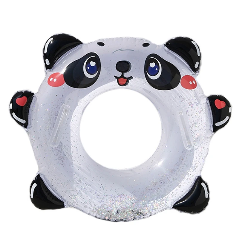 

85WA 60/70cm 3D Panda Swim Float Summer Circle Ring Kids Swimming Class Accessories