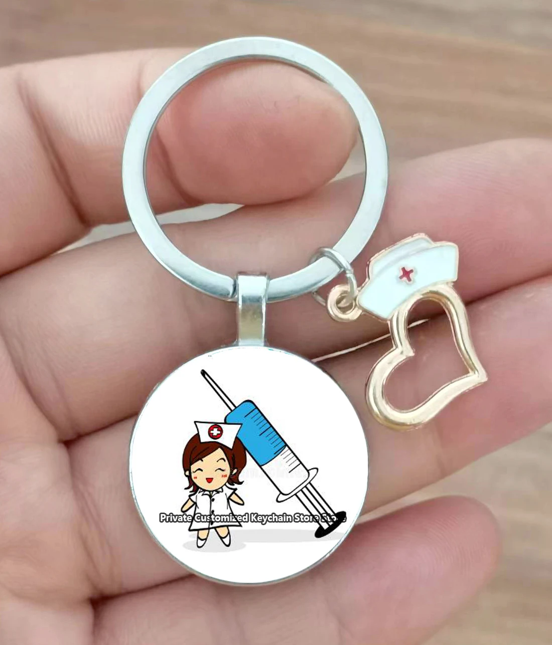 Модный креативный брелок с рисунком для медсестер и врачей подходящий подвеской