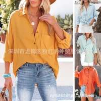 womens polo shirts 2022 ruffle short sleeve round neck pineapple print ladies tops polo shirt women tops