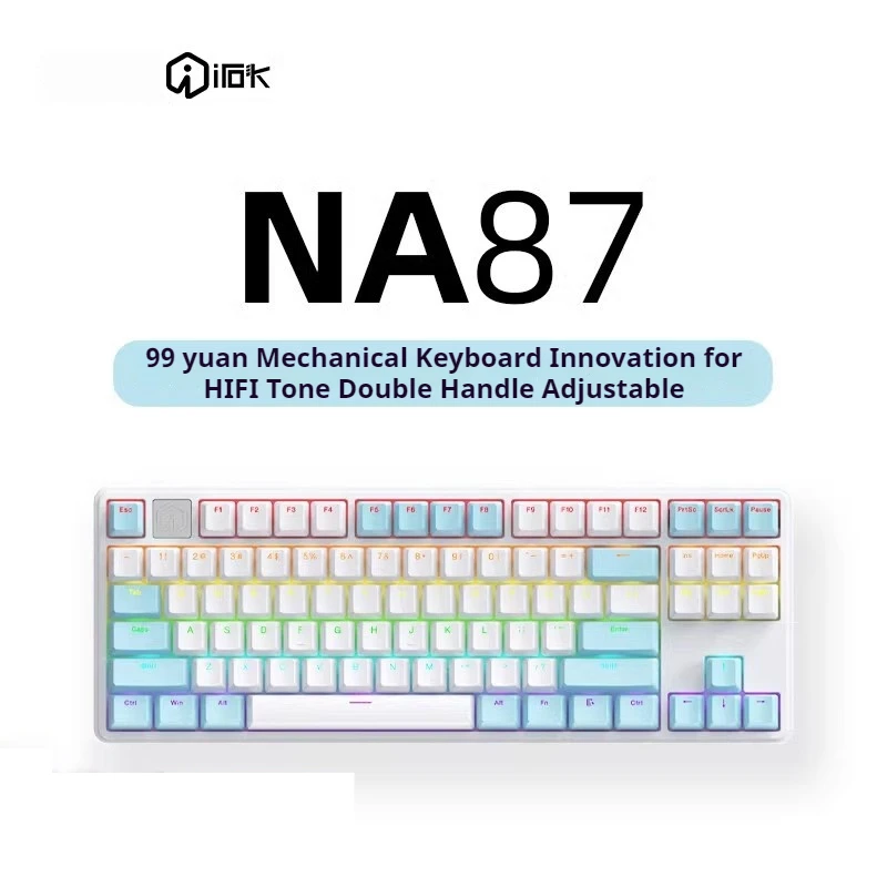 Irock Na87 Pro Механическая клавиатура с магнитной осью проводная полная клавиша