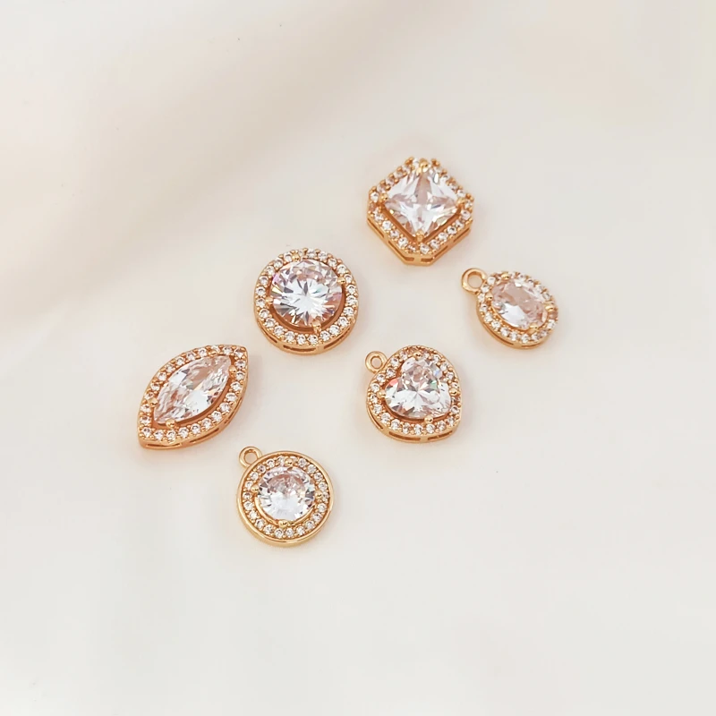 

2 шт., подвеска в виде сердца, овала, конского глаза